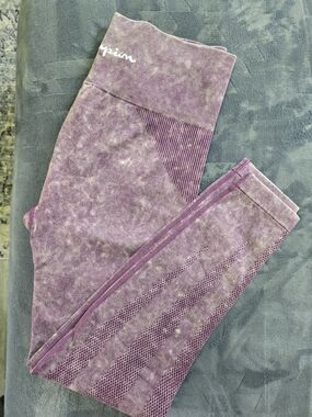 Champion Purple Seamless High-Waist Leggings Size Large